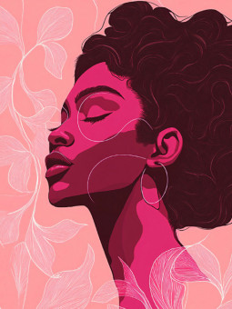 Poster - Warrior Spirit - Accueil | Oueso - Contemporary Afro Art
