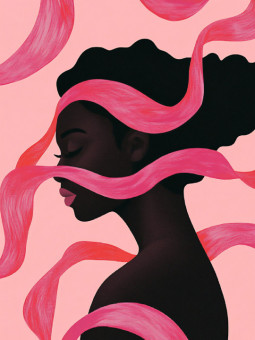 Affiche - Survivor’s Glow - Accueil | Oueso - Art Afro Contemporain