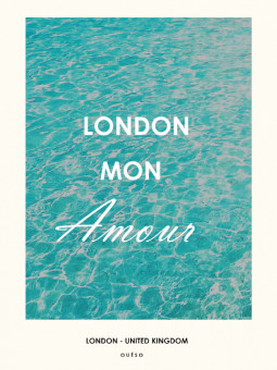 Affiche - London mon amour - Accueil | Oueso - Art Afro Contemporain