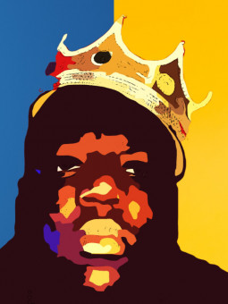 Affiche - King Biggie - Accueil | Oueso - Art Afro Contemporain