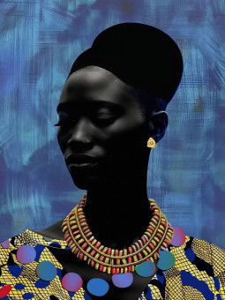 Poster - Noirceur - Accueil | Oueso - Contemporary Afro Art