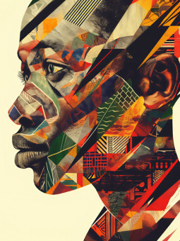 Poster - Mwaba - Accueil | Oueso - Contemporary Afro Art
