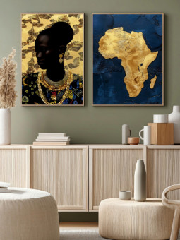 Lot de poster - Mama Africa - Accueil | Oueso - Art Afro Contemporain