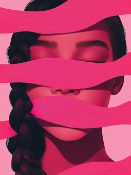 Poster - Red studio - Accueil | Oueso - Contemporary Afro Art