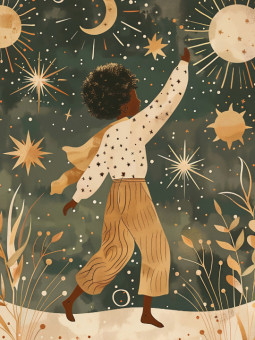 Poster - Dream - Accueil | Oueso - Contemporary Afro Art