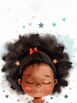 Poster - Merveille - Accueil | Oueso - Contemporary Afro Art