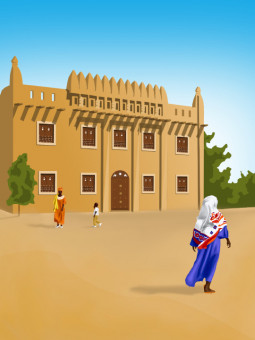 Poster - Mali Tombouctou - Accueil | Oueso - Contemporary Afro Art