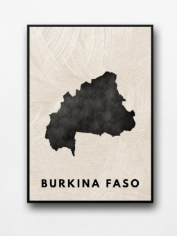 Framed posters - Burkina Faso - Accueil | Oueso - Contemporary Afro...