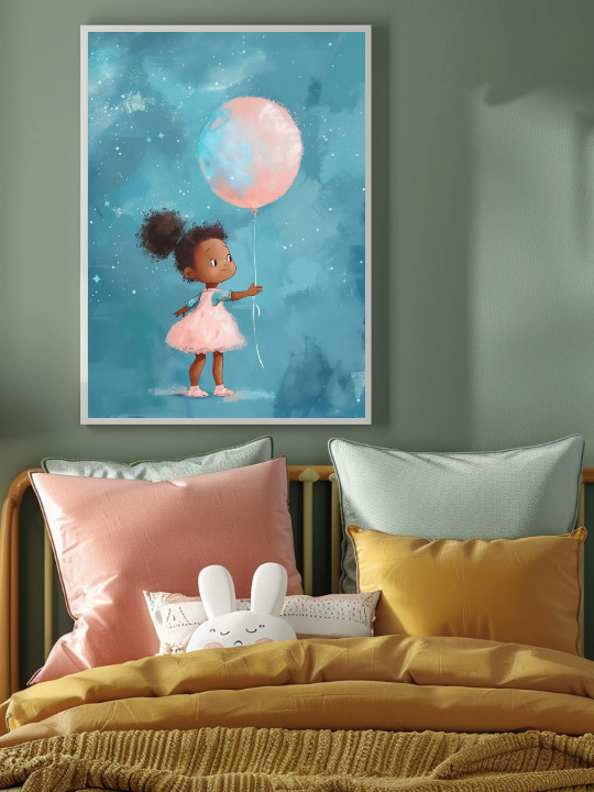 Affiche - Pink baloon-Accueil-OUESO