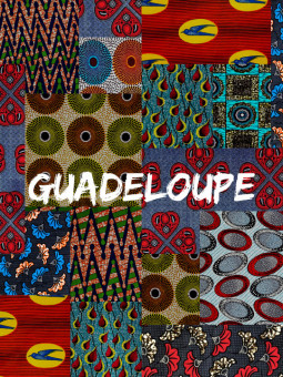 Poster - Guadeloupe wax - Accueil | Oueso - Contemporary Afro Art