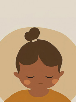 Poster - Sleepy - Accueil | Oueso - Contemporary Afro Art