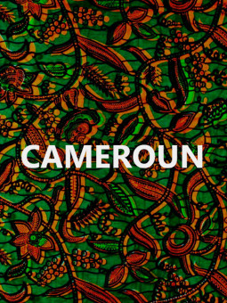 Affiche - Cameroun wax - Accueil | Oueso - Art Afro Contemporain