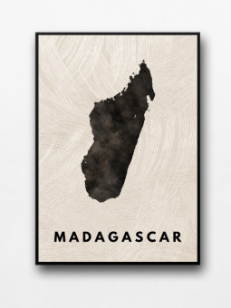 Framed posters - Madagascar - Accueil | Oueso - Contemporary Afro Art
