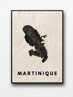 Framed posters - Martinique - Accueil | Oueso - Contemporary Afro Art