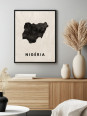 Affiche encadrée - Nigeria - Accueil | Oueso - Art Afro Contemporain