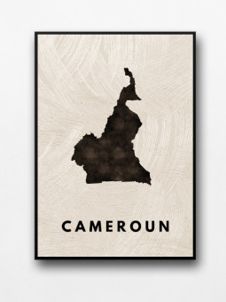 Framed posters - Cameroun - Accueil | Oueso - Contemporary Afro Art
