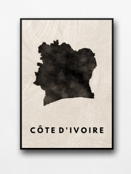 Framed posters - Côte d'ivoire - Accueil | Oueso - Contemporary Afr...