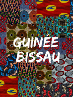 Affiche - Guinée Bissau wax - Art mural | Oueso - Art Afro Contempo...