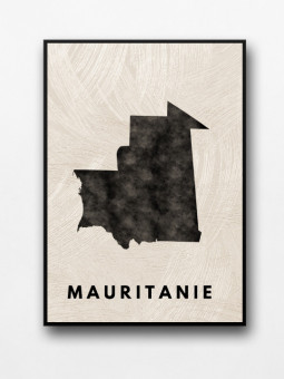 Framed posters - Mauritanie - Accueil | Oueso - Contemporary Afro Art