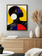 Affiche encadrée - Samaria - Accueil | Oueso - Art Afro Contemporain