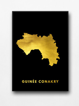 Affiche encadrée - Guinée Conakry - Accueil | Oueso - Art Afro Cont...