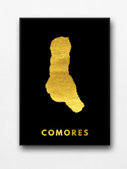 Affiche encadrée - Comores - Accueil | Oueso - Art Afro Contemporain