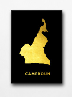Framed posters - Cameroun - Accueil | Oueso - Contemporary Afro Art
