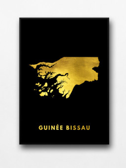 Framed poster - Guinée-Bissau - Accueil | Oueso - Contemporary Afro...