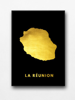 Framed posters - La Réunion - Accueil | Oueso - Contemporary Afro Art