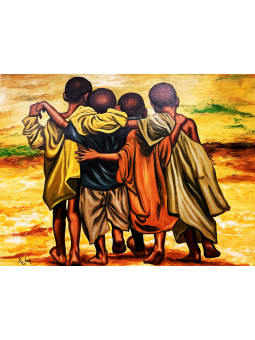 Affiche - Unity - Accueil | Oueso - Art Afro Contemporain