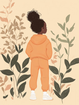 Poster - Love plant - Accueil | Oueso - Contemporary Afro Art