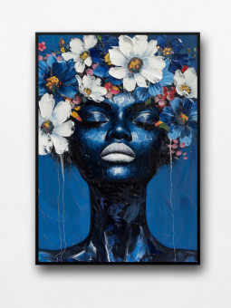 Framed posters - Juma - Accueil | Oueso - Contemporary Afro Art