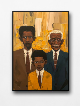 Affiche encadrée - Generations to Generations - Accueil | Oueso - A...