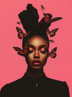 Poster - Black collage - Accueil | Oueso - Contemporary Afro Art