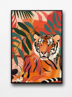 Framed posters - Shango - Accueil | Oueso - Contemporary Afro Art