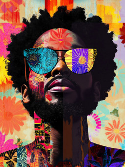 Poster- Massamba - Accueil | Oueso - Contemporary Afro Art
