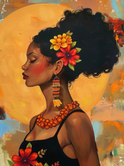 Affiche - Bonita - Accueil | Oueso - Art Afro Contemporain