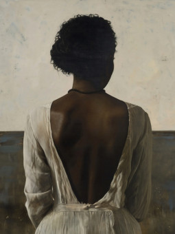 Poster - Saati - Accueil | Oueso - Contemporary Afro Art