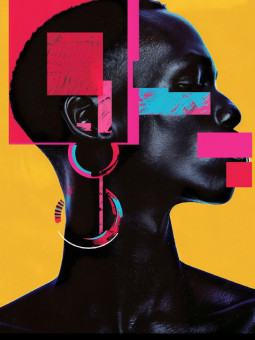 Affiche - Folarin - Accueil | Oueso - Art Afro Contemporain