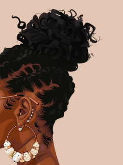 Poster - Enora - Accueil | Oueso - Contemporary Afro Art