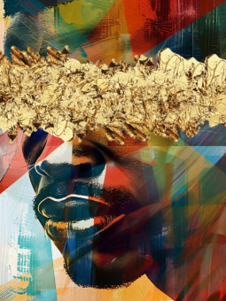 Poster - Ojiking - Accueil | Oueso - Contemporary Afro Art