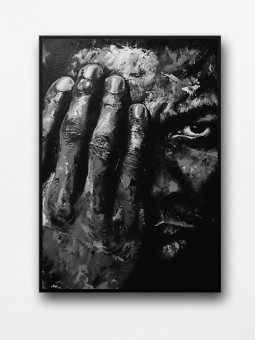 Framed posters - One eye - Accueil | Oueso - Contemporary Afro Art