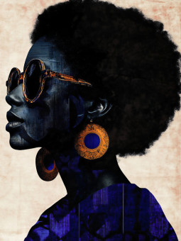 Poster - Biba - Accueil | Oueso - Contemporary Afro Art