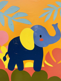 Poster - Elephant dream - Accueil | Oueso - Contemporary Afro Art