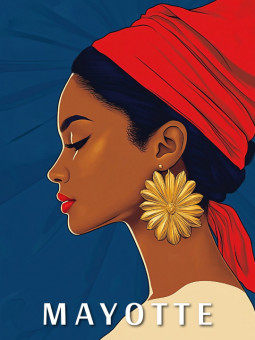 Affiche - Mayotte Art - Accueil | Oueso - Art Afro Contemporain