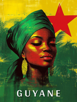 Affiche - Guyane Art - Accueil | Oueso - Art Afro Contemporain