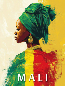 Poster - Mali Art - Accueil | Oueso - Contemporary Afro Art