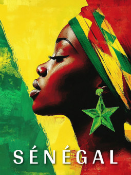 Affiche - Sénégal Art - Accueil | Oueso - Art Afro Contemporain