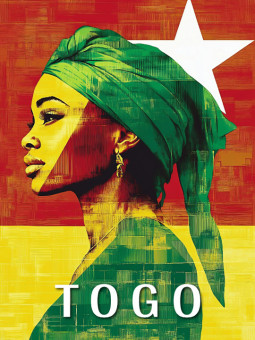 Poster - Togo Art - Accueil | Oueso - Contemporary Afro Art