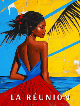 Poster - La Réunion Art - Accueil | Oueso - Contemporary Afro Art